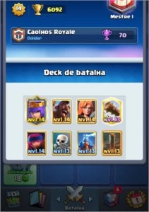 Conta Clash Royale Nvl14 com todos os heróis!!!