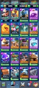 Conta Clash Royale Nvl14 com todos os heróis!!!