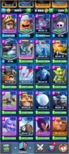 Conta Clash Royale Nvl14 com todos os heróis!!!