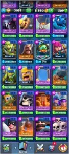 Conta Clash Royale Nvl14 com todos os heróis!!!