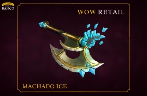 World of Warcraft - Skin de Arma Machado (Transmog) - Blizzard