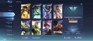 🔥Conta Com As Duas Cavaleiros Do Zodíaco Do Chou🔥 - Mobile Legends