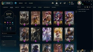 Conta LoL lv 495, Elo: Mestre, FULL campeões e 577 skins - League of Legends