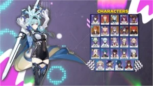 Childe + Harpa + Eula + Keqing + Diluc + Mona AR 48 - Genshin Impact
