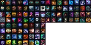 Conta com 101 champ e 35 skins - League of Legends LOL