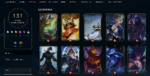 Conta League of Legends Full Acesso - 123 Champs e 131 skins LOL