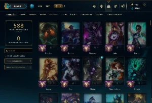 Unranked com TODOS os Champs e 104 Skins ( SUP / ADC ) - League of Legends LOL