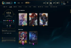 Unranked com TODOS os Champs e 104 Skins ( SUP / ADC ) - League of Legends LOL