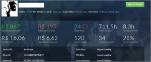 Conta Steam nivel 24 70 jogos
