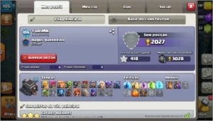 Clash of Clans Cv 9 /mapa do construtor cv5
