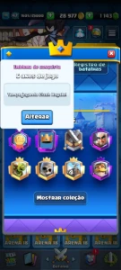 (Raro) Clash Royale Conta Lvl 14 (47) 6 Anos Muitas Skins