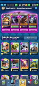 (Raro) Clash Royale Conta Lvl 14 (47) 6 Anos Muitas Skins