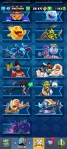 (Raro) Clash Royale Conta Lvl 14 (47) 6 Anos Muitas Skins