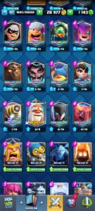(Raro) Clash Royale Conta Lvl 14 (47) 6 Anos Muitas Skins