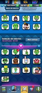 (Raro) Clash Royale Conta Lvl 14 (47) 6 Anos Muitas Skins
