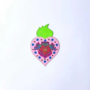 Enfeite de Parede Divino Rosa - Artesanato e Personalizados