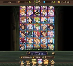 Conta 7ds Grand Cross late game - Outros