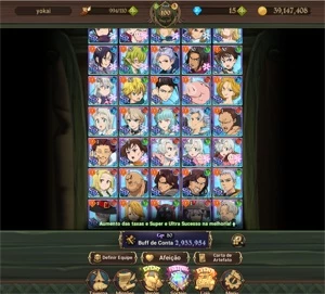 Conta 7ds Grand Cross late game - Outros