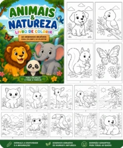 Livro de colorir, Pronto para fazer em PDF e vender