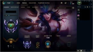 CONTA DIAMANTE 4 - League of Legends LOL