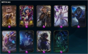 Conta League of Legends 528 Skins LOL