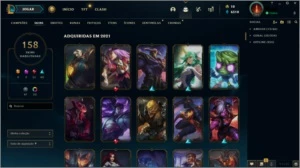 3 Contas RIOT GAMES - League of Legends LOL