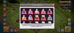 Clash of Clans CV 12 💎 +6.400 Gemas + Poções Full e +
