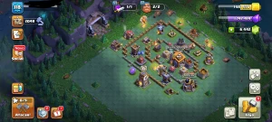 Clash of Clans CV 12 💎 +6.400 Gemas + Poções Full e +