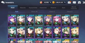 Conta Grand Chase Mobile boa para começar - Others