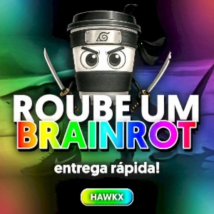 Brainrots Deus e secreto do jogo Roubei um brainrots