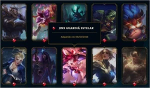 Conta lol lvl 30 Ouro 500+ skins 116kk Essêncio Azul - League of Legends