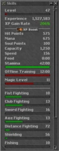 Tibia conta Lvl 47