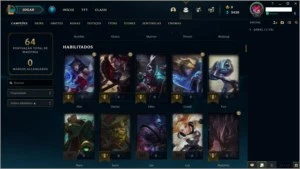 Conta LOL low level - Skin Miss Fortune Vingadora Exocósmica - League of Legends