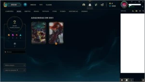 Conta LOL low level - Skin Miss Fortune Vingadora Exocósmica - League of Legends