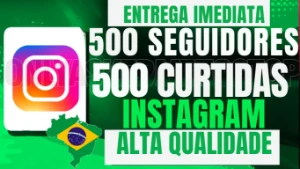 500 Seguidores+ 500 likes no Insta por apenas R$ 1,99 - Redes Sociais