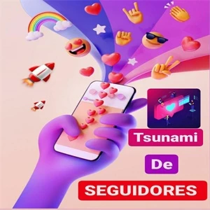 Tsunami de seguidores - Redes Sociais