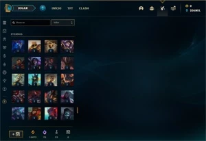 CONTA TOP LEAGUE OF LEGENDS LOL