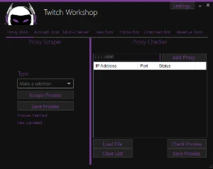 Twitch View Bot Pack - Outros