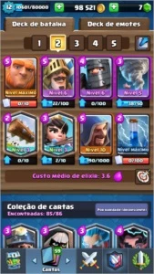 Conta clash royale desafiante II xp12