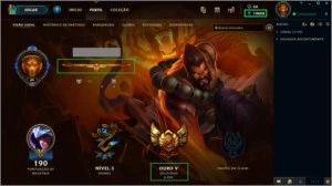 Conta de LoL - Gold V / Skins raras / Espólio - League of Legends