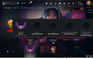Conta mestre mmr positivo wr - League of Legends LOL
