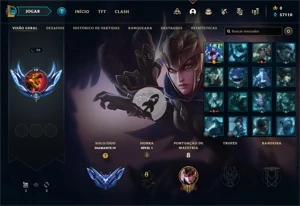 Conta DIAMANTE 4 - Smurf LOL (league of legends) ELOMOON