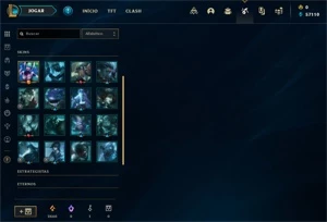 Conta DIAMANTE 4 - Smurf LOL (league of legends) ELOMOON
