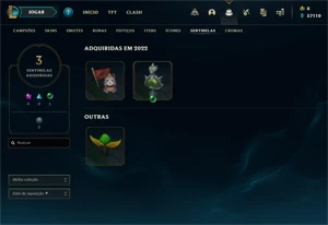 Conta DIAMANTE 4 - Smurf LOL (league of legends) ELOMOON