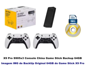 Imagem IMG de BackUp Original 64GB do Game Stick X9 Pro - Outros