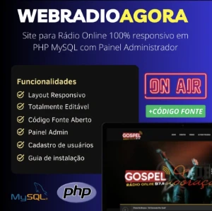 Script para Site de Web Rádio Online + Painel Administrativo - Outros