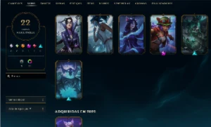 Conta diamante 2 league of legends LOL