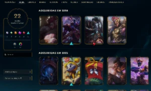 Conta diamante 2 league of legends LOL