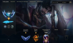 Conta diamante 2 league of legends LOL