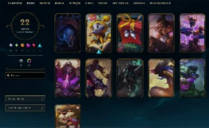 Conta diamante 2 league of legends LOL